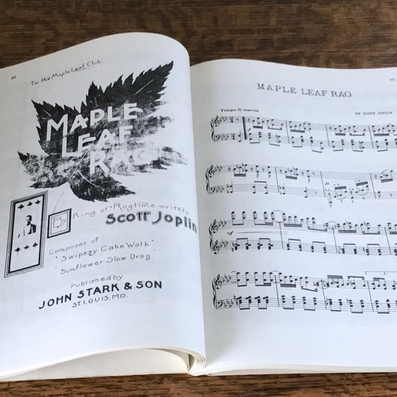 Scott Joplin King of Ragtime Book Sheet Music for Piano Excellent - Picture 3 of 4